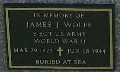 WOLFE, JAMES J. - Louisa County, Iowa | JAMES J. WOLFE 