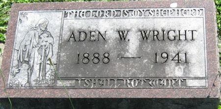 WRIGHT, ADEN W. - Louisa County, Iowa | ADEN W. WRIGHT 