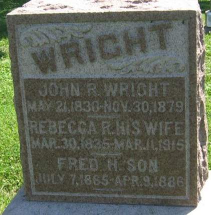WRIGHT, JOHN R. - Louisa County, Iowa | JOHN R. WRIGHT 