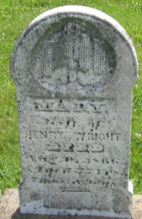 WRIGHT, MARY - Louisa County, Iowa | MARY WRIGHT 