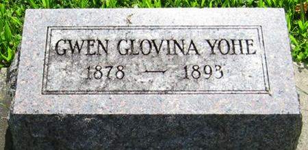 YOHE, GWEN GLOVINA - Louisa County, Iowa | GWEN GLOVINA YOHE 