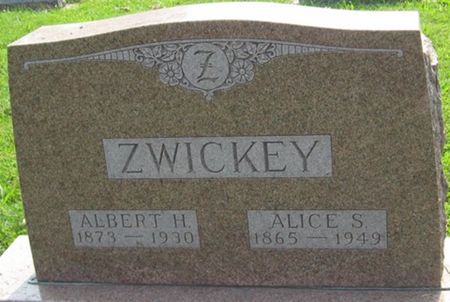 ZWICKEY, ALICE S. - Louisa County, Iowa | ALICE S. ZWICKEY 