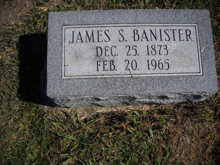 BANISTER, JAMES S - Lucas County, Iowa | JAMES S BANISTER 