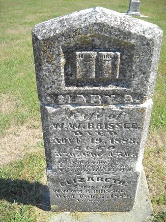 BRISSEE, MARY A - Lucas County, Iowa | MARY A BRISSEE 