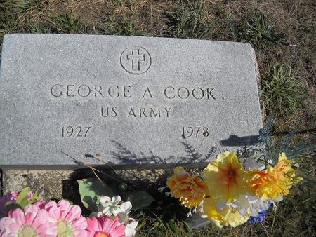COOK, GEORGE A - Lucas County, Iowa | GEORGE A COOK 