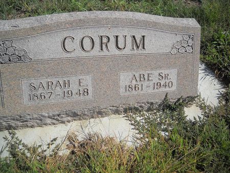 RASH CORUM, SARAH E - Lucas County, Iowa | SARAH E RASH CORUM 