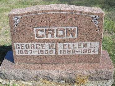 CROW, FAMILY STONE - Lucas County, Iowa | FAMILY STONE CROW 