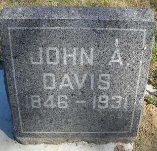 DAVIS, JOHN A - Lucas County, Iowa | JOHN A DAVIS 