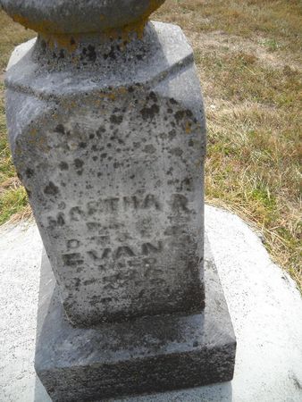 EVANS, MARTHA A - Lucas County, Iowa | MARTHA A EVANS 