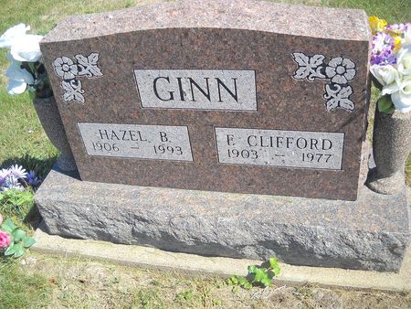 GINN, HAZEL B - Lucas County, Iowa | HAZEL B GINN 