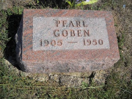 GOBEN, PEARL - Lucas County, Iowa | PEARL GOBEN 