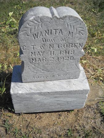 GOBEN, WANITA M - Lucas County, Iowa | WANITA M GOBEN 