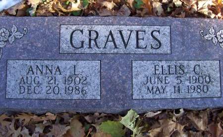 GRAVES, ANNA L. - Lucas County, Iowa | ANNA L. GRAVES 