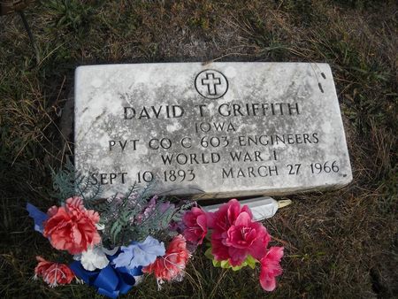 GRIFFITH, DAVID T - Lucas County, Iowa | DAVID T GRIFFITH 