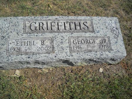 WOOD GRIFFITHS, ETHEL B - Lucas County, Iowa | ETHEL B WOOD GRIFFITHS 