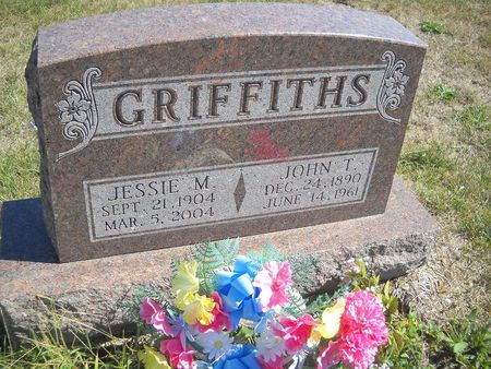GRIFFITHS, JESSIE M - Lucas County, Iowa | JESSIE M GRIFFITHS 