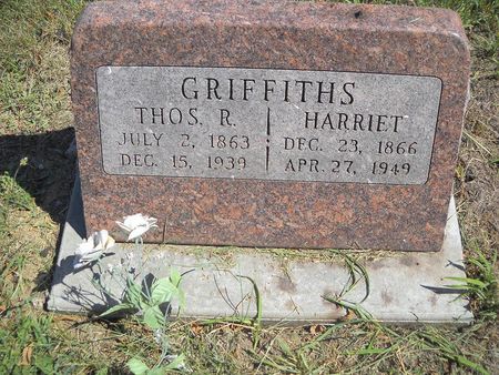 GRIFFITHS, HARRIET - Lucas County, Iowa | HARRIET GRIFFITHS 