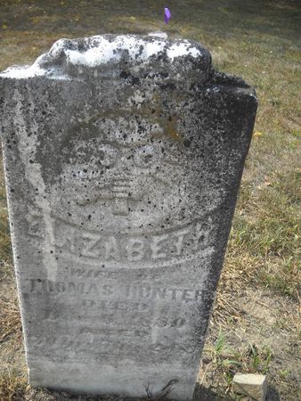 HUNTER, ELIZABETH - Lucas County, Iowa | ELIZABETH HUNTER 