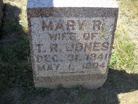 JONES, MARY R - Lucas County, Iowa | MARY R JONES 