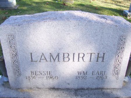 LAMBIRTH, BESSIE - Lucas County, Iowa | BESSIE LAMBIRTH 