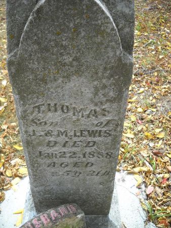 LEWIS, THOMAS - Lucas County, Iowa | THOMAS LEWIS 
