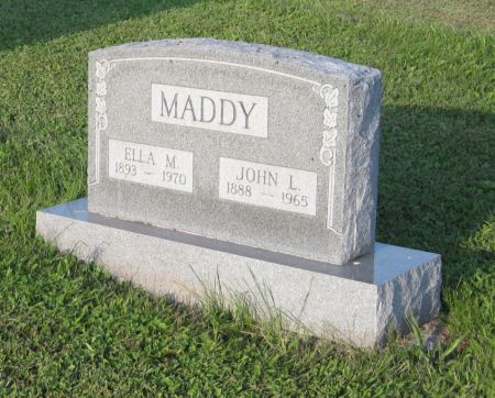 MADDY, JOHN LEONARD - Lucas County, Iowa | JOHN LEONARD MADDY 