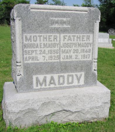 SIMMONS MADDY, RHODA - Lucas County, Iowa | RHODA SIMMONS MADDY 