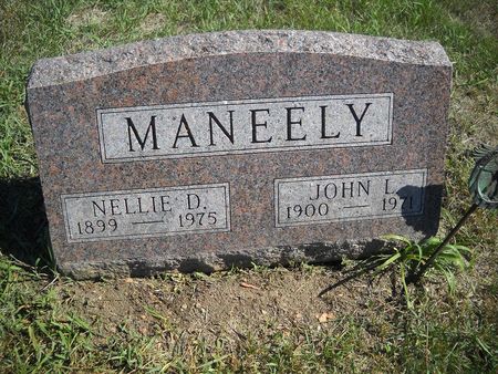 MANEELY, JOHN L - Lucas County, Iowa | JOHN L MANEELY 