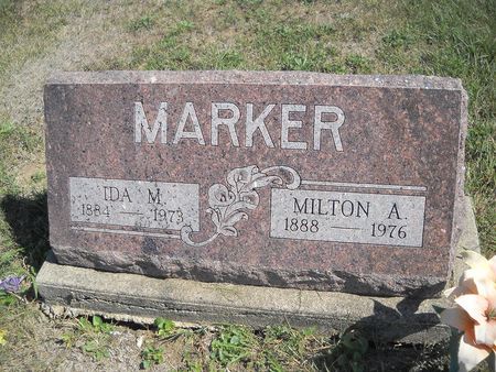 MARKER, MILTON A - Lucas County, Iowa | MILTON A MARKER 