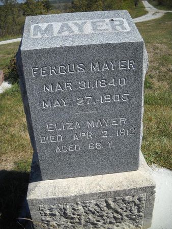 BATTEN MAYER, ELIZA - Lucas County, Iowa | ELIZA BATTEN MAYER 