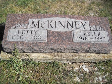 JONES MCKINNEY, BETTY - Lucas County, Iowa | BETTY JONES MCKINNEY 
