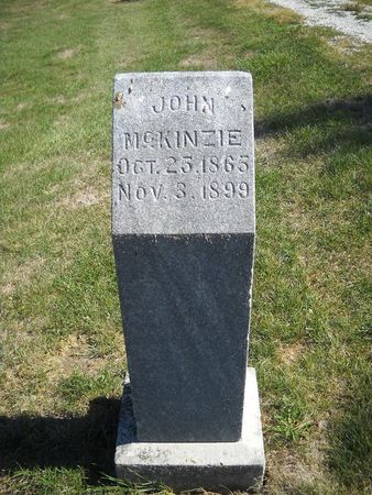 MCKINZIE, JOHN - Lucas County, Iowa | JOHN MCKINZIE 