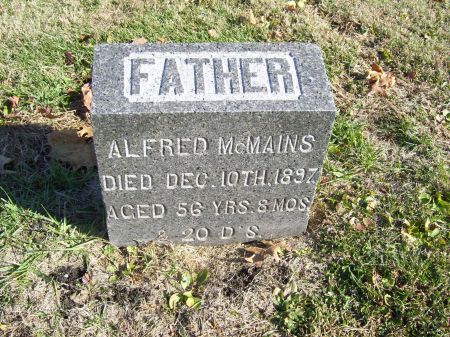MCMAINS, ALFRED - Lucas County, Iowa | ALFRED MCMAINS 