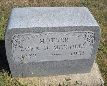 SCOTT MITCHELL, DORA D - Lucas County, Iowa | DORA D SCOTT MITCHELL 
