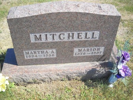 MITCHELL, MARTHA A. - Lucas County, Iowa | MARTHA A. MITCHELL 