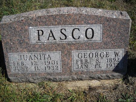TAYLOR PASCO, JUANITA - Lucas County, Iowa | JUANITA TAYLOR PASCO 