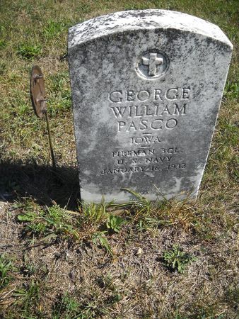 PASCO, GEORGE WILLIAM - Lucas County, Iowa | GEORGE WILLIAM PASCO 