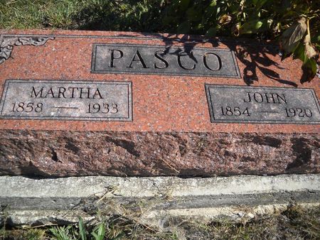 NEWMAN PASCO, MARTHA - Lucas County, Iowa | MARTHA NEWMAN PASCO 