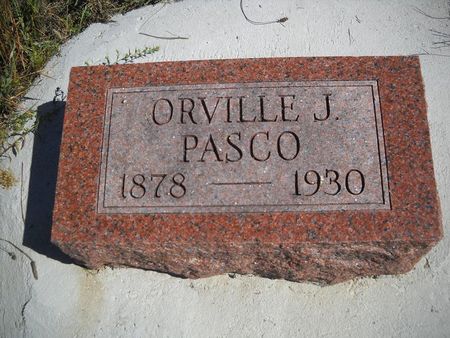 PASCO, ORVILLE J - Lucas County, Iowa | ORVILLE J PASCO 