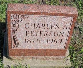 PETERSON, CHARLES A - Lucas County, Iowa | CHARLES A PETERSON 