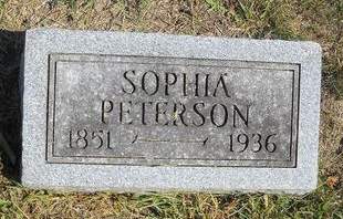 NELSON PETERSON, SOPHIA - Lucas County, Iowa | SOPHIA NELSON PETERSON 