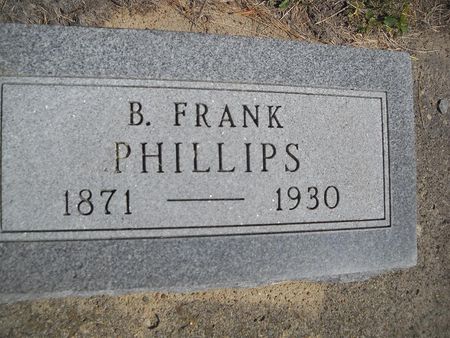 PHILLIPS, BENJAMIN FRANKLIN 