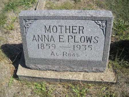 RAWSON PLOWS, ANNA - Lucas County, Iowa | ANNA RAWSON PLOWS 
