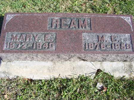 REAM, MARY E. - Lucas County, Iowa | MARY E. REAM 