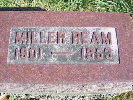 REAM, MILLER - Lucas County, Iowa | MILLER REAM 