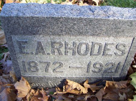 RHODES, E. A. - Lucas County, Iowa | E. A. RHODES 
