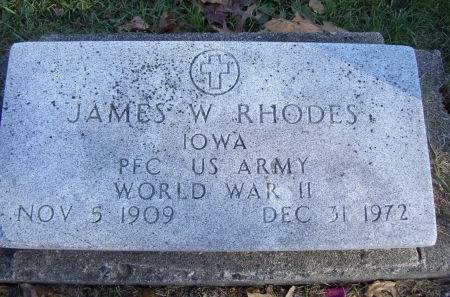 RHODES, JAMES W. - Lucas County, Iowa | JAMES W. RHODES 