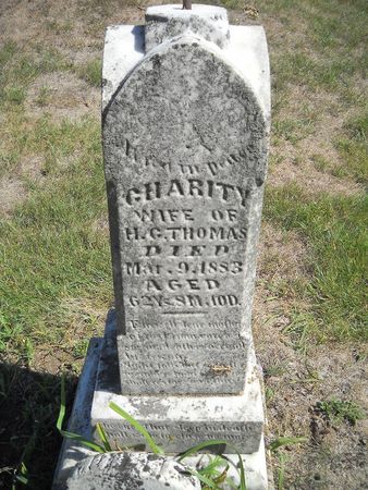 THOMAS, CHARITY - Lucas County, Iowa | CHARITY THOMAS 