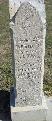 THOMAS, DAVID J - Lucas County, Iowa | DAVID J THOMAS 