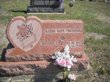 THOMPSON, KARON KAYE - Lucas County, Iowa | KARON KAYE THOMPSON 